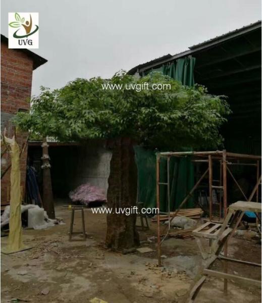 UVG indoor large fake trees realistic banyan tree with silk leaves for sale GRE062