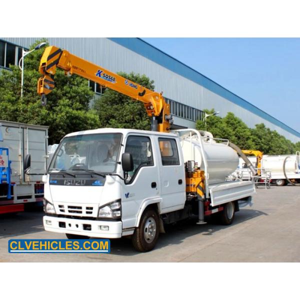 N Series ISUZU Truck Mounted Crane Lifting Truck 4X2 4m 3 ton