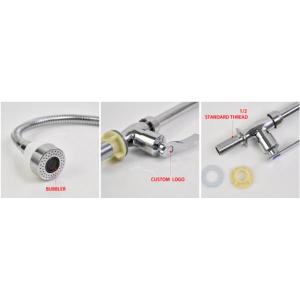 Современный серебряный черный 304 латунный гибкий вытягивающийся кухонный микшер крана раковины