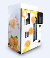 Máquina de venda automática pura do suco de laranja de 100% automática com dinheiro/moeda da maneira do pagamento fácil