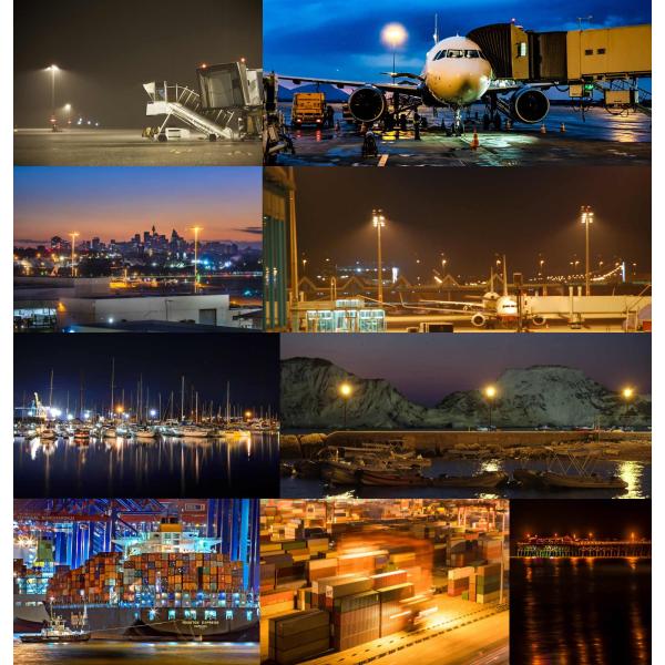 200W-1800W IP65 High Mast LED Flood Light For Airport Railway Station Outdoor City Square Plaza
