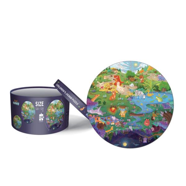 Space Dinasour Animal Educational Game Jigsaw Puzzle 150 Piece Puzzles Gift For Kids