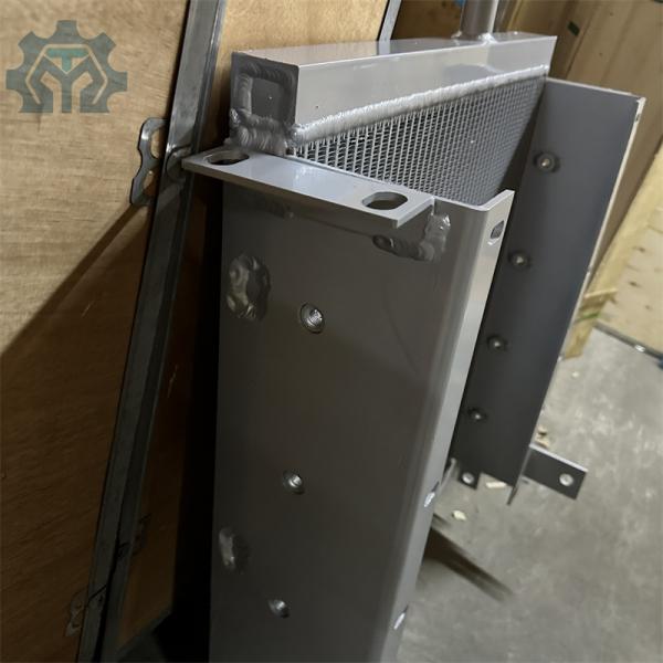 Hitachi EX100-1 Excavator Oil Cooler Radiator Part Number 4206097 with Customized Logo Printing