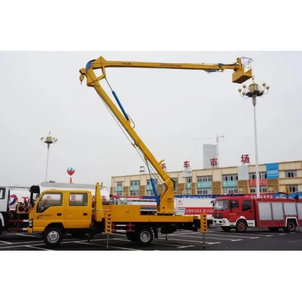 4X2 600p Double Cabin Manual 14m-15m Bridge Inspection Aeria Platform Trucks
