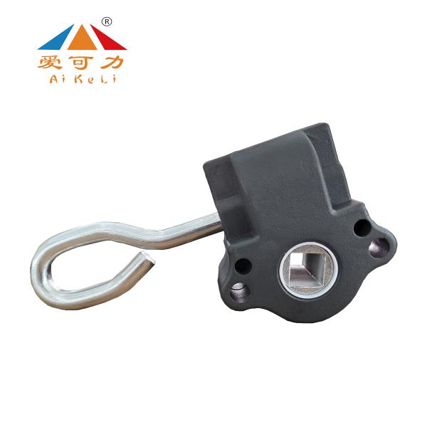 Gray Aluminum Alloy Ceiling Awning Gear Box 50kg Machine Head 1:1 Gear Ratio