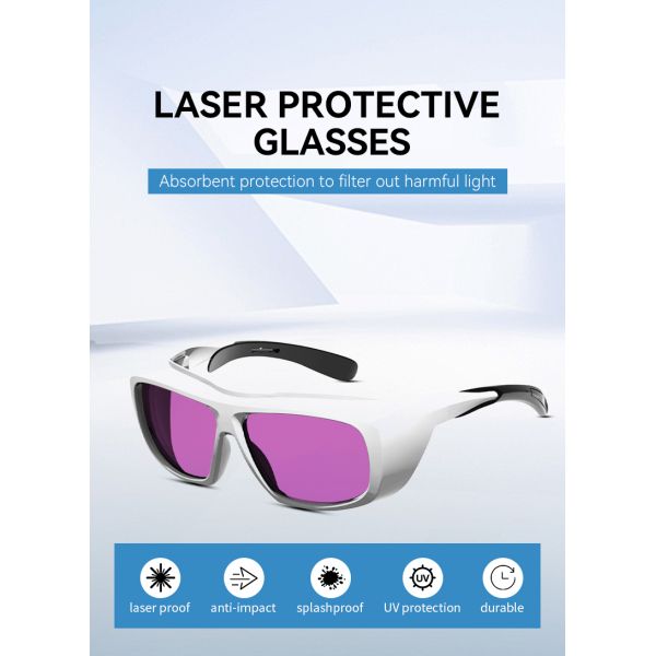 co2 laser protection glasses co2 laser protection glasses eye protection glasses professional laser glasses 808nm 810nm 904nm 980nm 1064nm 800-1080nm Laser glasses protection eye protection glasses