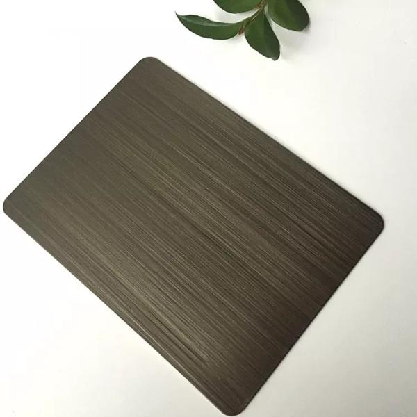 Decorative 3D Antique Stainless Steel Panels Thickness 0.3-3mm Durable