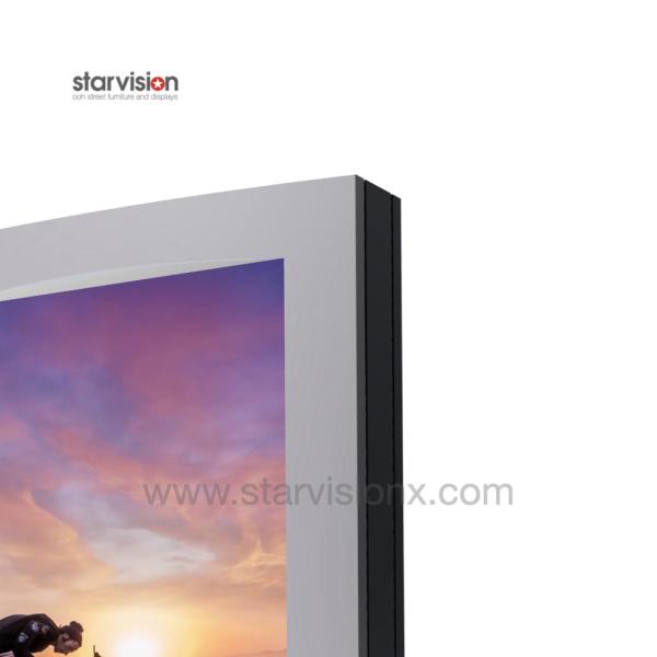 Waterproof IP65 Rated Outdoor Digital Signage Digital Kiosk 3000nits High Brightness
