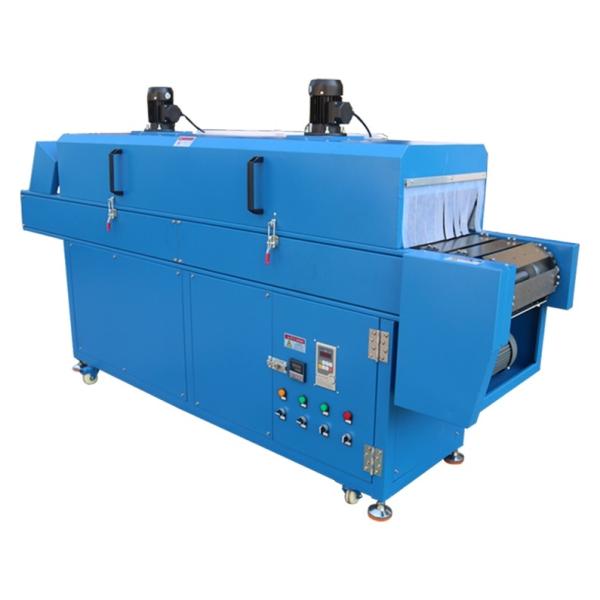hot circulating Infrared Drying Machine Teflon belt For Silk Screen Printer