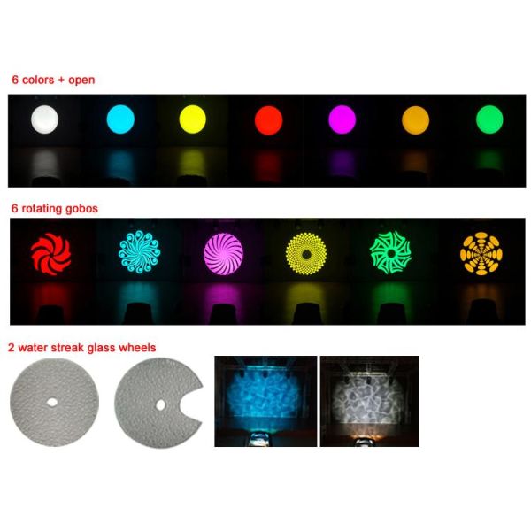 Outdoor 600W 1000w LED Logo Gobo Projection Light Zoom Custom Christmas Gobo Projector