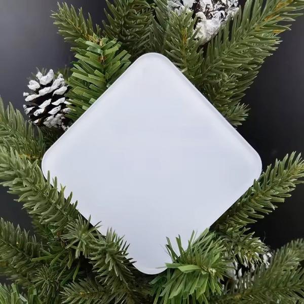 Custom Made Personalized Acrylic Coasters For Sublimation Printing