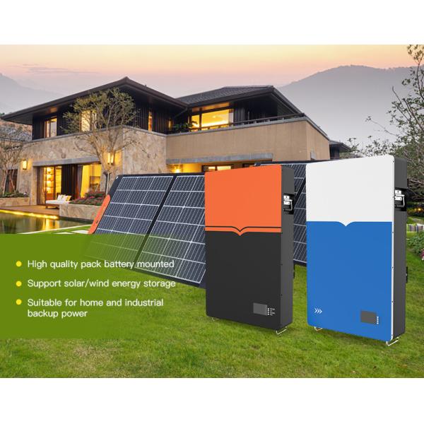 накопление энергии установленное стеной солнечной батареи 9.5kwh пакета 51.2v 186ah Photovolta Lifepo4