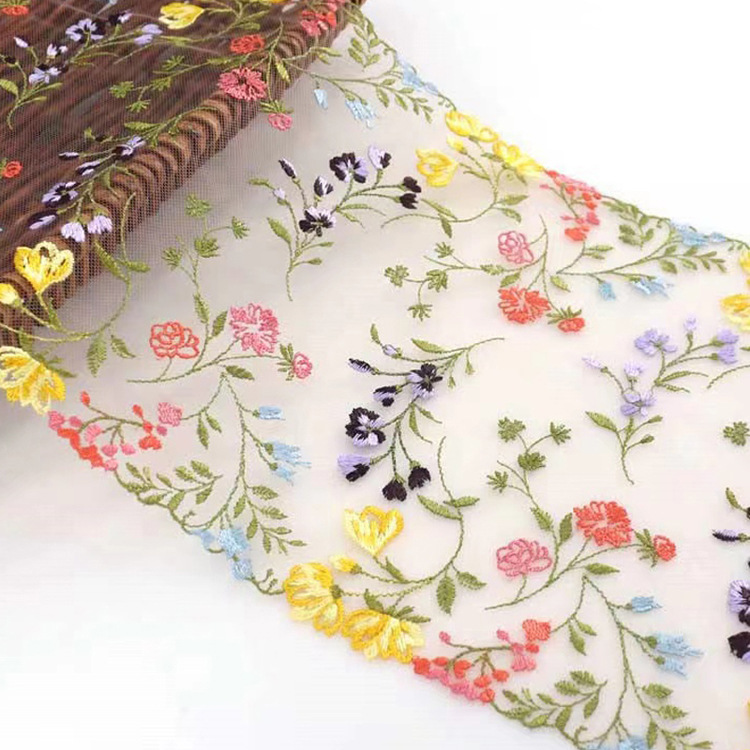 Water Soluble Embroidered Butterfly Computerized Embroidery Garment Accessories Water-Soluble Lace Barcode Lace