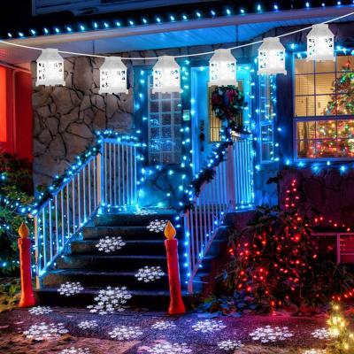 Snowflake Projector 22ft Vintage Xmas Christmas String Lights