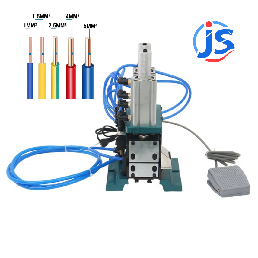 Foot Operated Wire Cable Stripping Machine Energy Efficient Semi Automatic Wire Stripping Machine