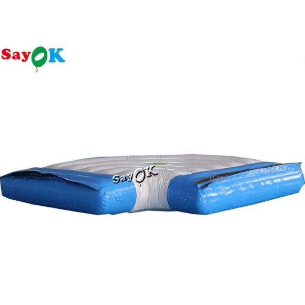 野外活動の膨脹可能な空気跳躍のパッド水遊園地