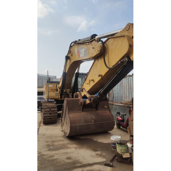 Использованный экскаватор Cat 345C, первоначально импортированный из Японии