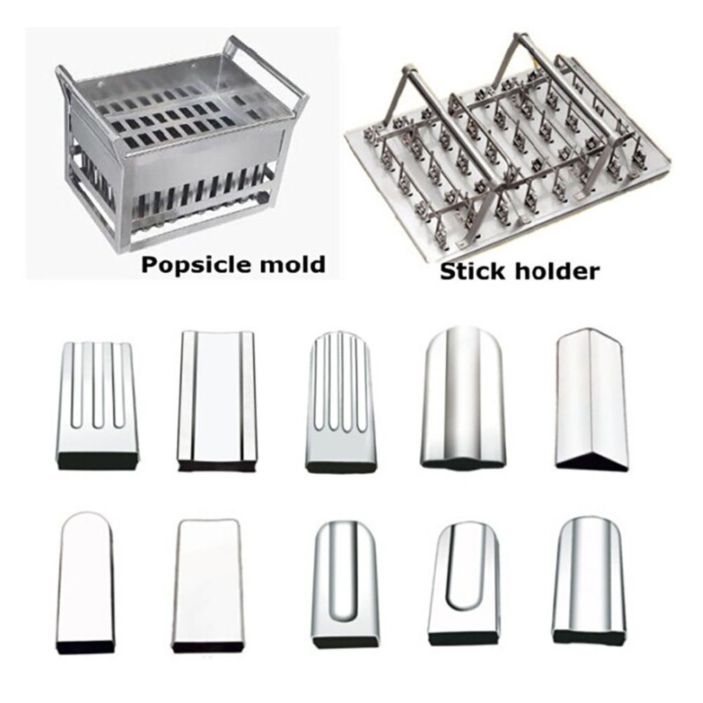 High Productivity Stainless Steel Popsicle Machine for Food Shop Customized Popsicle Machine