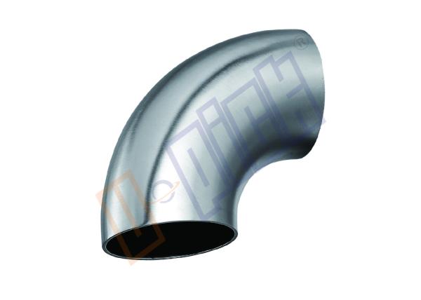 45 Degree 304 Stainless Steel Elbow Pipe Fittings Short Welding Style