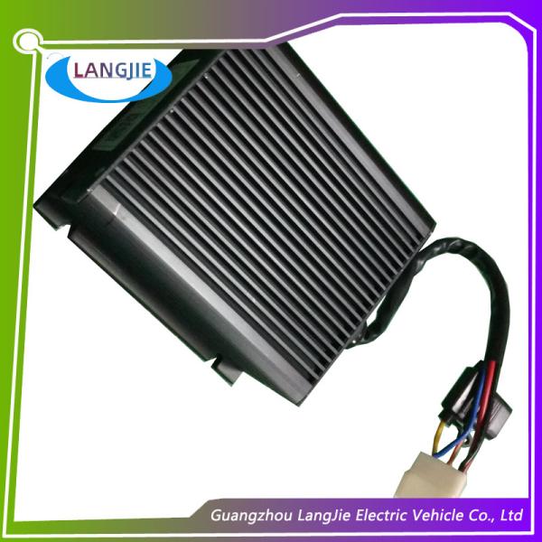 Черная электрическая тележка разделяет тип 150мм*150мм*45.5мм выхода конвертера ДК тележки гольфа двойной