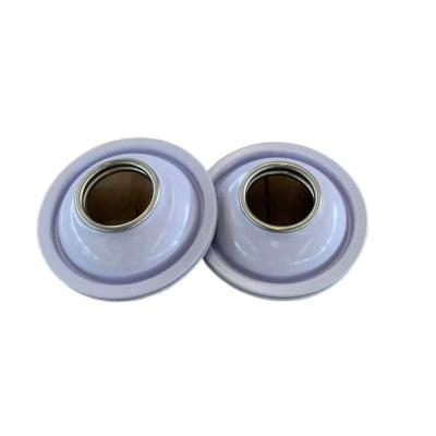 White Aerosol Can Cone Airtight Gas Seal Cover 200# 52mm Customized Color