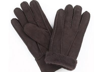 Confortável durável do Shearling o mais morno feito a mão das luvas da pele de carneiro de lãs do Merino
