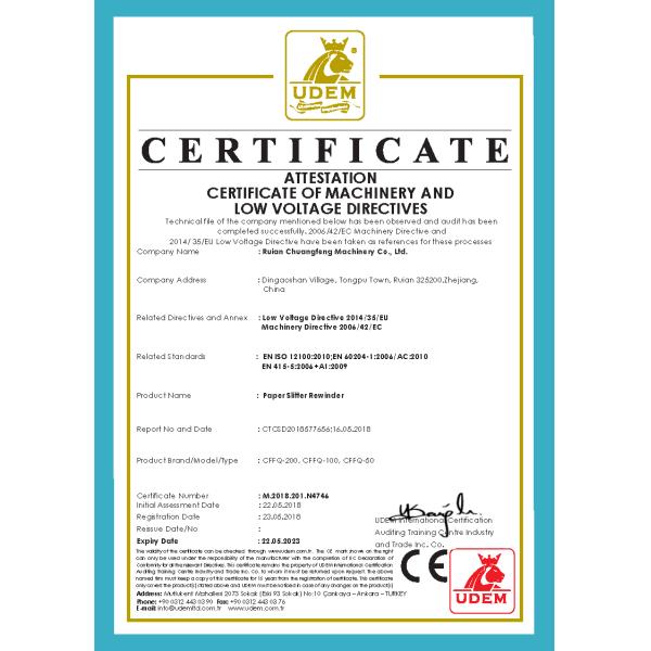 DTY POY Paper Tube Curling Grooving Grinding Machine CFJB-50