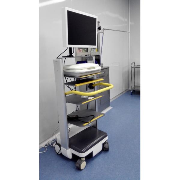 Adjustable Obstetrics And Gynecology Equipment Endoscopy Trolley Medical Endoscope
