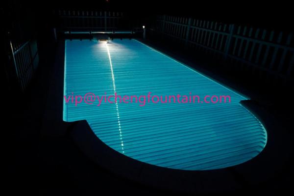 Polycarbonate UV Stable Pool Covers Above Ground Types Beautiful Easy Control