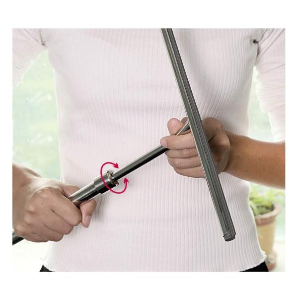 Telescopic Adjustmen Stainless Steel Window Squeegeet Wiper For Shower Door Mirror Floor