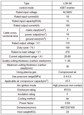 15KVA 380V Inverter Air Titanium Plasma Cutter Harbor Freight
