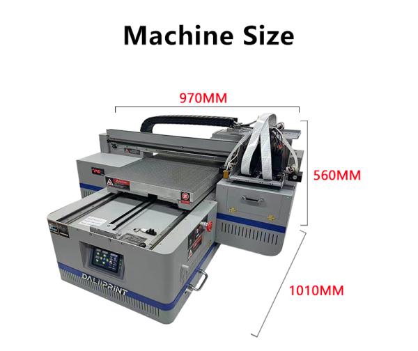 Automatic Printing Technology A2 Size 4060 UV Flatbed Printer for Bottle Box Phone Cases t Shirt Pen Printing