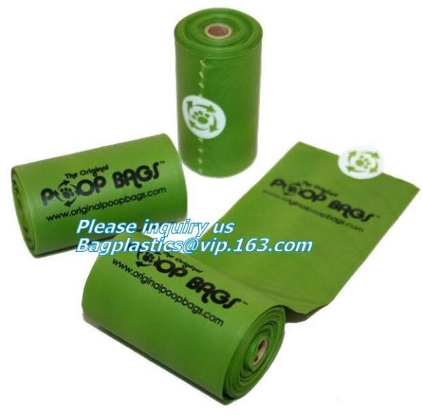 PLA PBAT ECO Pet Supplies Product Biodegradable Plastic Compostable Pet Poop Bags, Eco-Friendly Compostable Pet Poop Bag