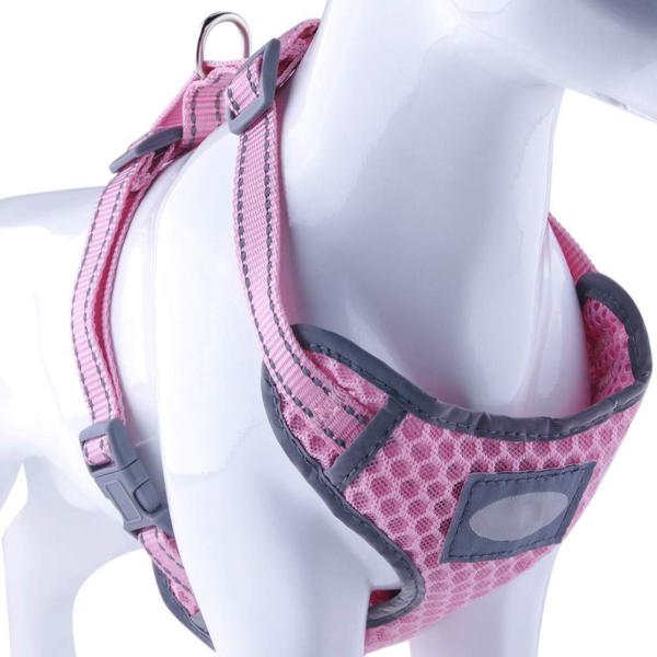 Puppy Choke Free Over Head Vest Ventilation Harness Soft Air Mesh 6 Sizes Option