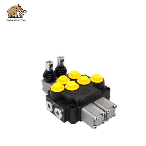 Pneumatique manuel de valve de DCV 40 de bobine directionnelle hydraulique du contrôle 2