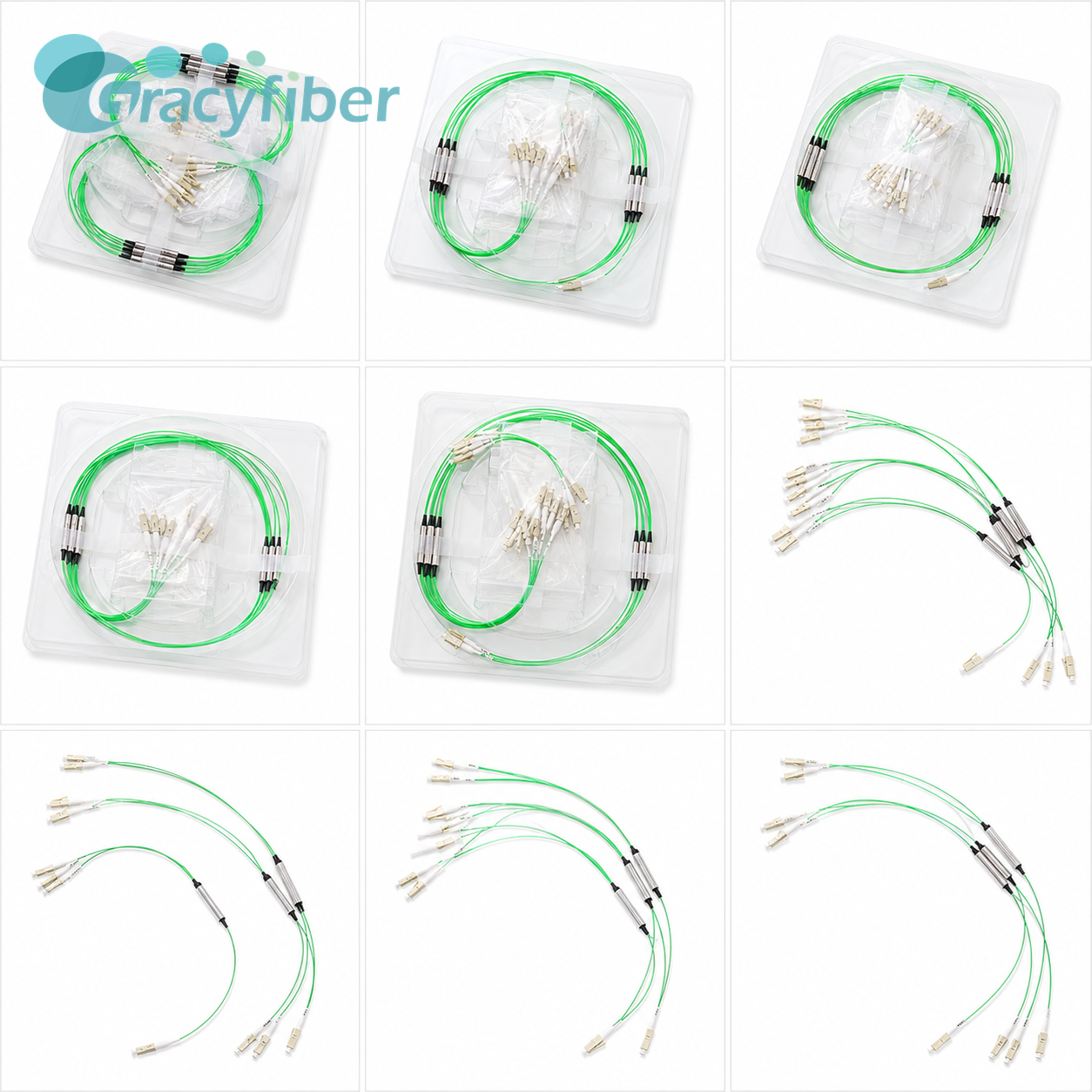1x2 Tap WDM MM T50 R50 850 950nm OM5 Multimode Fiber Coupler LC UPC Low Loss for Optical Monitoring