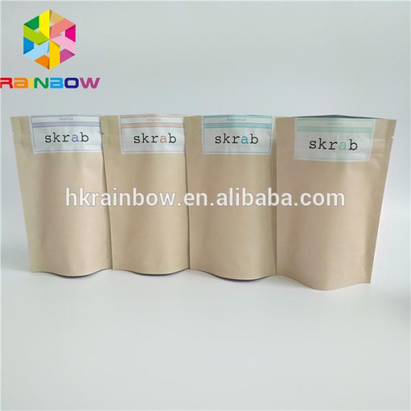 Las bolsas plásticas modificadas para requisitos particulares que empaquetaban 1,6 los x 8cm para los lados móviles del cable 3 sellaron el bolso para el bolso del noni de la fruta del bocado