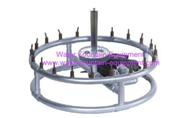 Mini Indoor Water Fountains Programme Musical Type SS Material Including Nozzles Lights Pumps
