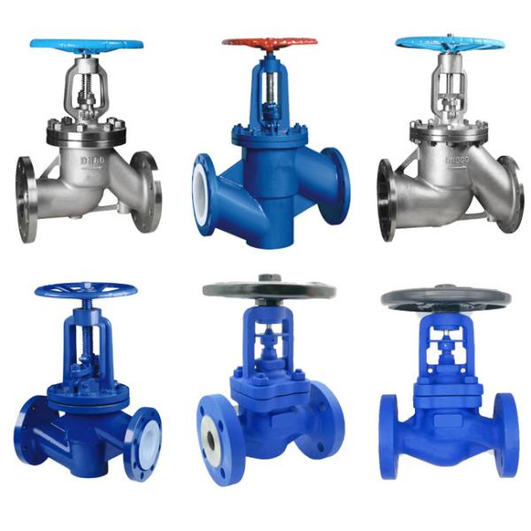 Bellows Sealed Stop Valve Double Seal Flange Connection For Water / Oil / Gas