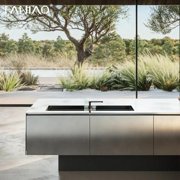 Custom Wood Complete Melamine Full Kitchen Cabinet Furniture Kitchen Cabinets Cupboard Manufacturer