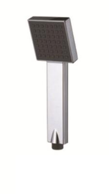 JK-2050 ABS square single function handshower chrome  rain spray setting