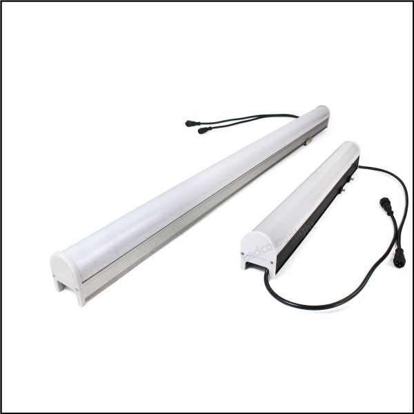 Waterproof 50x60mm RGB DMX LED Linear Tube for Stage Facade Lighting