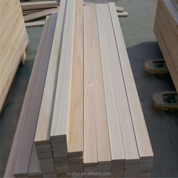 Solid Paulownia Wood Furniture Drawer Board 3mm-55mm Thickness