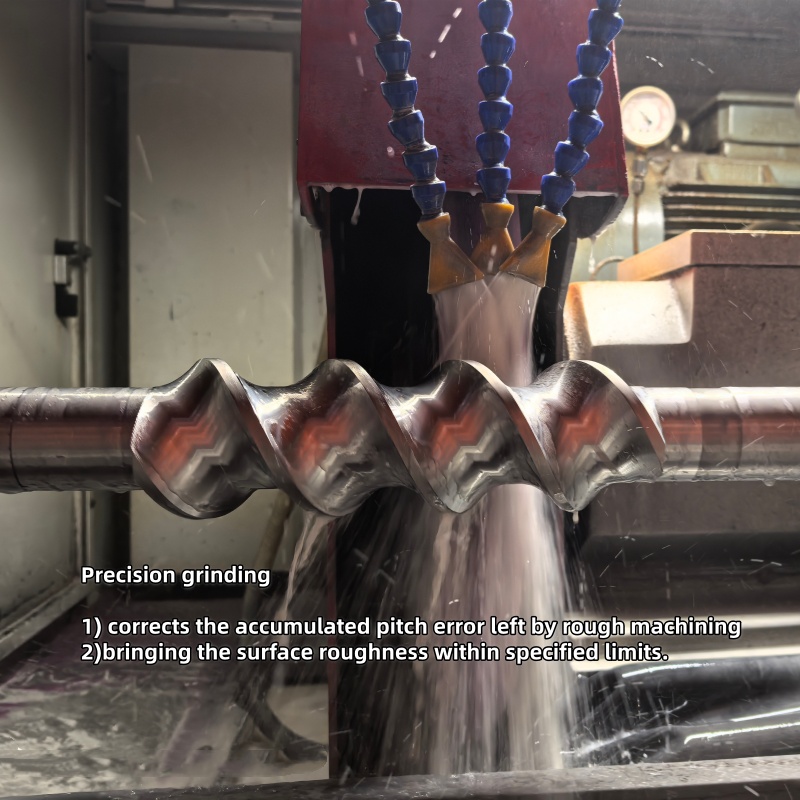 High Precision Twin Screw Elements with Wear Resistance, Corrosion Resistance, and Bimetallic Alloy for PA6 PA66 Processing