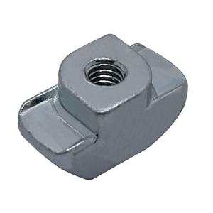 European Standard Zinc Plated Carbon Steel T Slot Nut for 10mm Slot Aluminum
