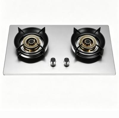 2 Burner Gas Stove Built In Glass Gas Hob LPG OEM ODM Customized Factory