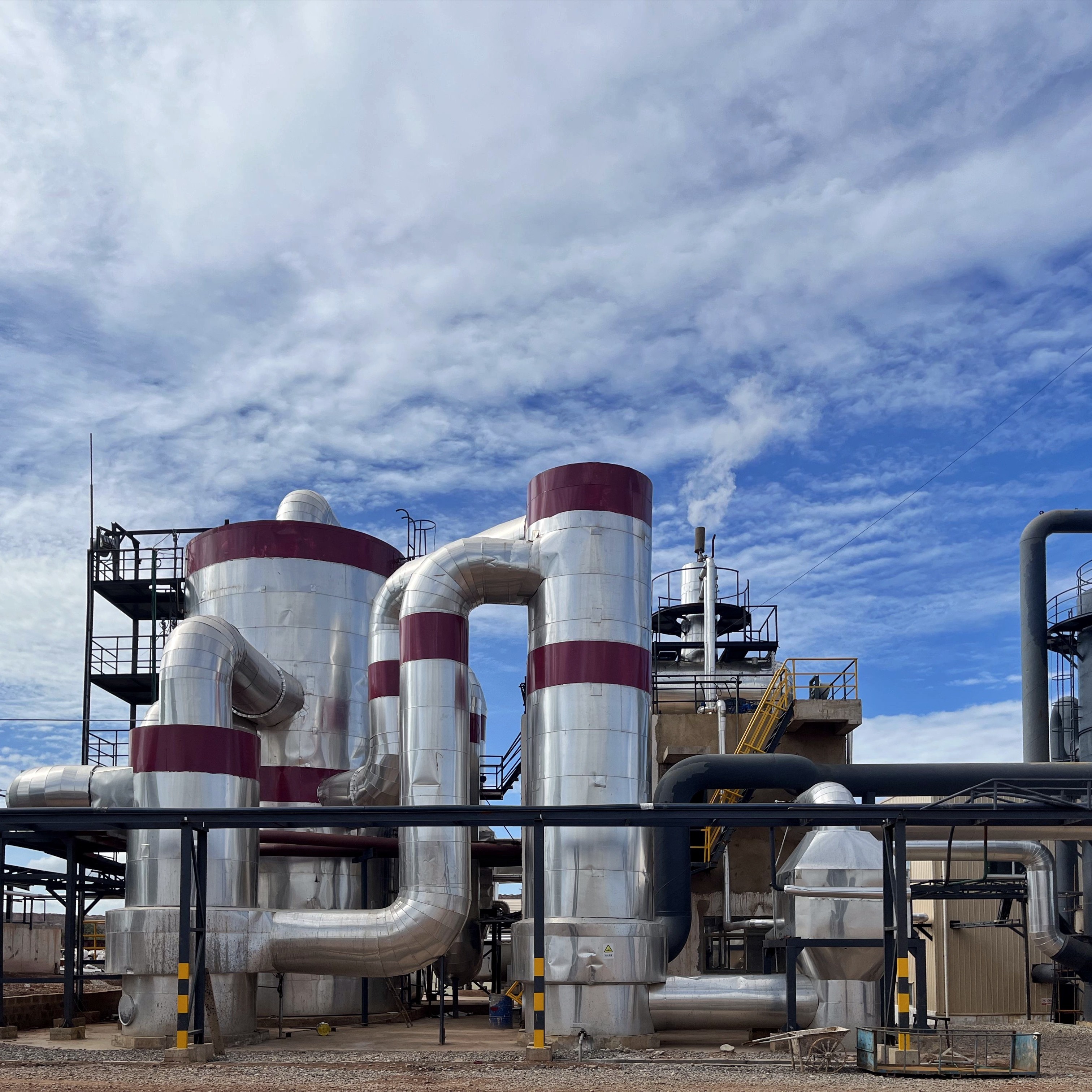 Sulfur Burning Acid Plant EPC Solutions 5 Kta -100 Kta Customized