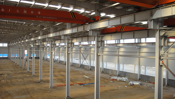 Q235 Q355 Pre Engineered Metal Building For Industrial / Commercial