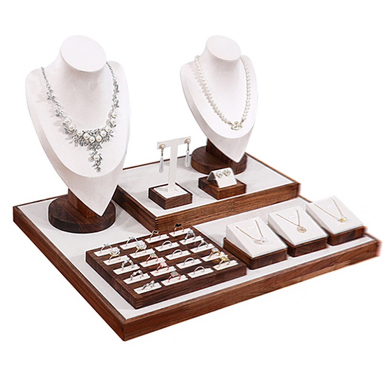 Metal Arc Border Jewelry Props Tray Bracelet Storage Display Plate