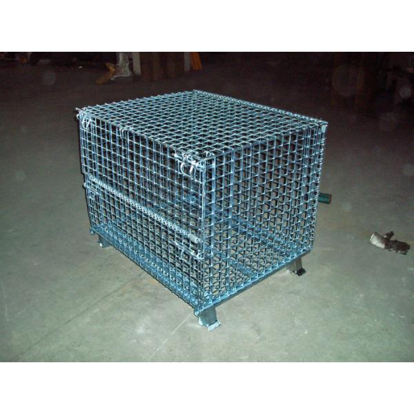 PP Board Protection Cover Wire Mesh Container For Small Parts Completeness